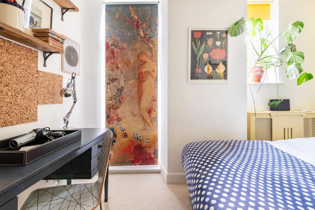 Holyrood Park: Lush & Arty 2 Double Bed Flat Lägenhet Edinburg Exteriör bild
