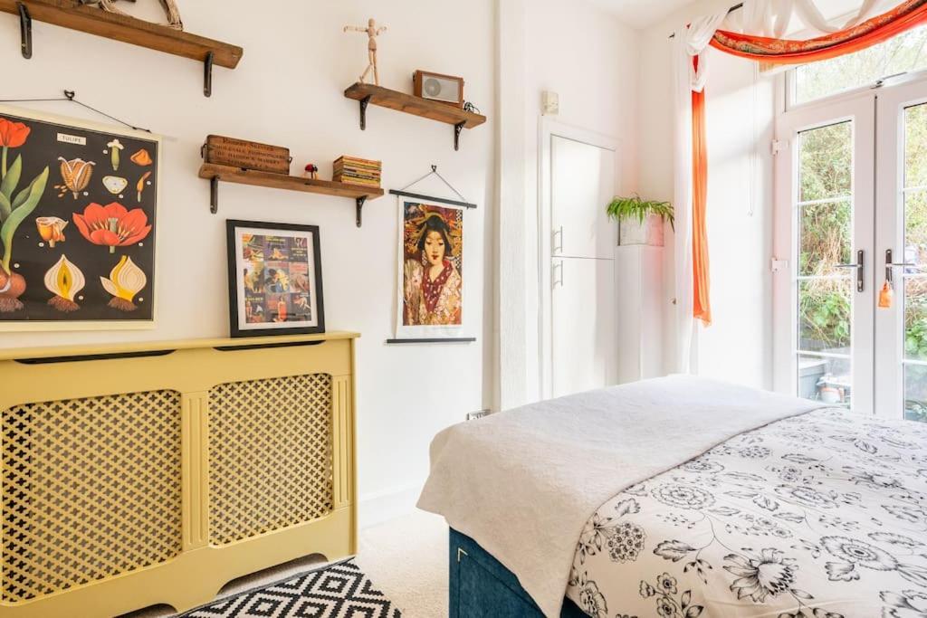 Holyrood Park: Lush & Arty 2 Double Bed Flat Lägenhet Edinburg Exteriör bild