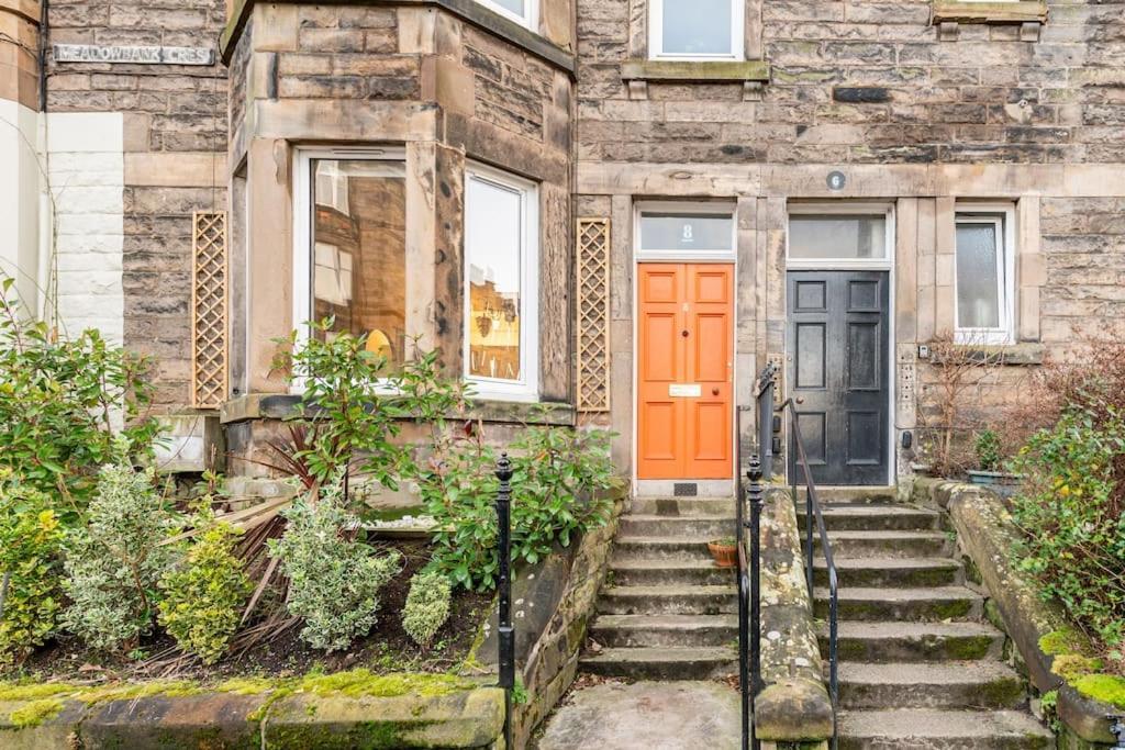 Holyrood Park: Lush & Arty 2 Double Bed Flat Lägenhet Edinburg Exteriör bild